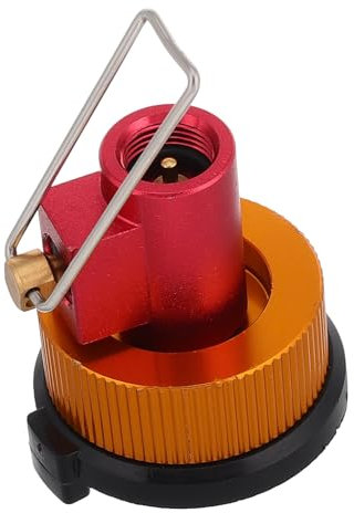 JUMPLAWN Adaptador de Recarga de Gas para Camping y Senderismo Compatible con Estufas y Bombonas de Gas Compacto y Accesorio Duradero para Actividades