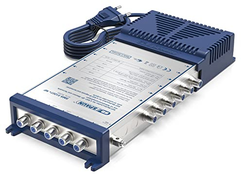 Spaun SMS 51207+ NF - Kompakt-Multischalter - für 12 Teilnehmer und 1 SAT- Qualität Made in Germany - Multiswitch, Matrix