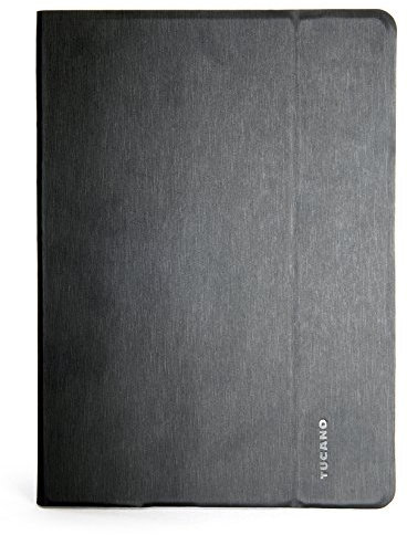 Tucano RIGA - Custodia rigida in finta pelle per Samsung Galaxy Tab 4, posizione regolabile nero 25,40 cm (10 Pollici)