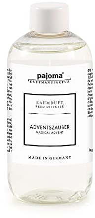 pajoma® Raumduft Nachfüllflasche 250 ml, Adventszauber | Nachfüller für Lufterfrischer | intensiver und hochwertiger Duft in Premium Qualität