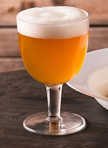 Fitting Gifts Craft Ales Collection Abbey Chalice Specialist Ale Glasses 41.8cl (Set of 4)
