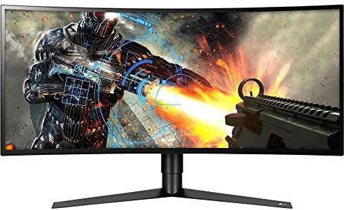 LG 34GK950G - Monitor Gaming UltraWide QHD de 86,7 cm (34) con Panel NanoIPS (2560 x 1080 píxeles, 21:9, 1 ms con MBR, 240Hz, 400 cd/m², 1000:1, NTSC >72%) Color Negro