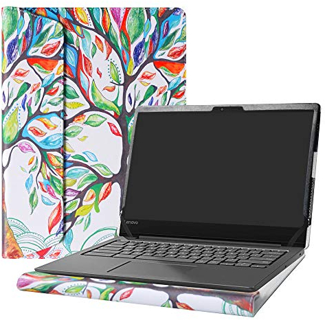 Alapmk Schutz Abdeckung Hülle für 14 Lenovo Chromebook S330/ThinkPad E14/ThinkBook 14/ideapad S340 14 S340-14API & Acer Chromebook 314 C933 CB314-1H(Nicht fit Chromebook C330),Love Tree