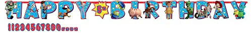 Amscan International Limi Toy Story 4 Jumbo Add-An-Age Letter Banner