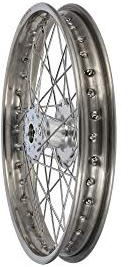 MZA Speichenrad 1,6 x 16 für Scheibenbremse, Edelstahlfelge + Edelstahlspeichen - Simson S53, S83