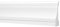 Wandleisten aus Ecopolymer/HDPS - Stuckleisten weiß, leicht und schlagfest - (CM16-19x64mm) Stuck Flachleisten Friesprofile Zierprofile Stuckprofile