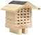 TEWTX7 Bienenhotel Witterungsbeständig Insektenhotel mit Dach, Tanne-Massivholzkonstruktion Bienennester Stapelbaren Nestern 22 x 20 x 20 cm