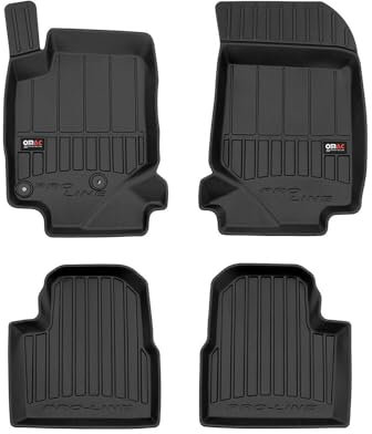OMAC Gummi Fußmatten für Citroen C4 2020-2025 Premium TPE Automatten Schwarz 4X