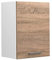 Vicco Hängeschrank R-Line, hängender Küchenschrank, Sonoma/Weiß, 45 cm