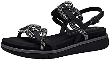 Tamaris Sandales 1-1-28716-20, Noir, 39 EU