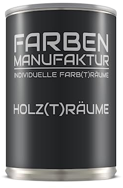 Farben Manufaktur Holzlasur Lasur Holzfarbe Holzschutzlack Holzlack lasierend n. deckend RAL 0,5L, Farbe: ca. RAL 1005 Honiggelb