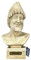 Odysseus Griechischer König von Ithaca Büste Trojan Kriegshelden Steinguss Statue Skulptur