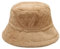 XYIYI Pelzig Fischerhut Bucket Hat Winter Wärmer Eimer Hut Flauschige Fischermütze für Damen Mädchen