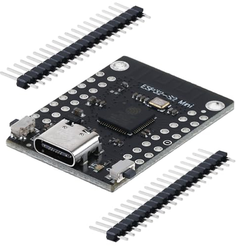 AZ-Delivery 3 x ESP32 S2 Mini Wifi Board | basierend auf ESP32-S2FN4R2 4MB FLASH 2MB PSRAM | kompatibel mit Arduino kompatibel mit D1 Mini inkl. E-Book!