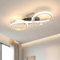 Comely Deckenleuchte LED, 36W 4000LM LED Deckenlampe Warmweiß 3000K, Kreative 8 Kreuzdesign-Deckenleuchte, Modern Schlafzimmerlampe Wand Lampe Deckebeleuchtung für Küche Balkon Wohnzimmer Flur