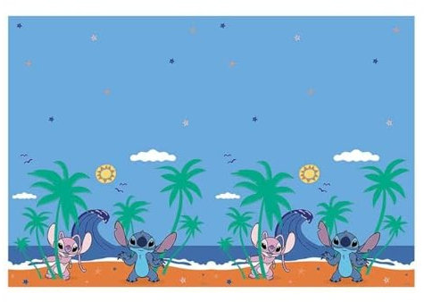 PROCOS Stitch PLASTIC TABLECOVER 120x180cm