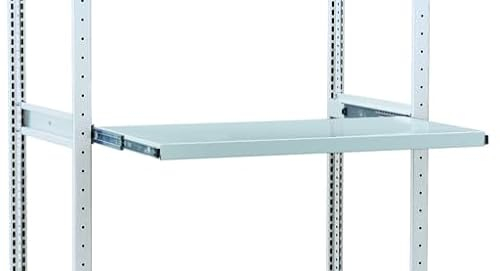 qpool24 Ausziehboden 1000 x 300 mm, verzinkt, 70 kg Tragkraft
