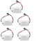 LED Trafo 8-12W LED Treiber,LED Transformer Driver Eingang AC 85–265V Ausgang DC 24–46V Konstantstrom 300mA LED Netzteil Leistungstransformator für Deckenleuchte Flächenleuchte(5 Stück)
