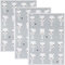 Geschirrtuch Abtrockentuch Küchentuch 3er Pack | Halbleinen | 50x70 cm Alpaka