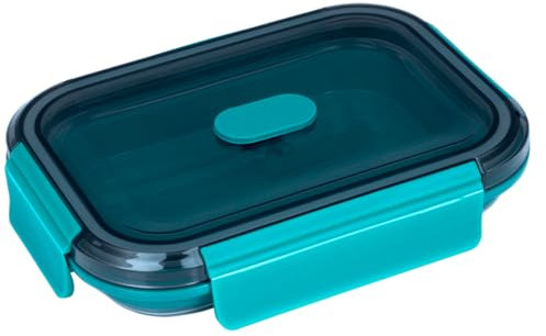 Lurch Frischhaltebox Silikon faltbar up & down 800 ml petrol