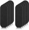 50 Pcs Pedicure File Refill Pads, Self-Adhesive Foot File Replacement Pads, 100 Grit Foot Rasp Refills for Callus Removal, Dead Skin, Professional Pedicure Salon, Reusable Stainless Steel Foot File