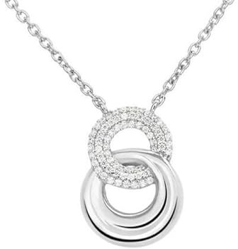 Collana Donna Stroili Cerchi Argento 925 con Zirconi 1691552