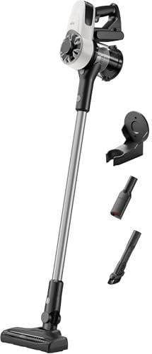 AEG 3000 Cordless Vacuum Cleaner AP31CB18IW, Cordless Stick with 30min Runtime 0.5L, High Efficiency Dust Pickup, Lightweight & Maneuverable, Easy maintenance, Portable Cleaner, Integrated Wall Mount