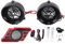 Zohisin moto motociclista altoparli bluetooth -furto allarme manifree navigazione vocale navigabile sale stereo di altoparli con riproduzione radio di musica usb sche di memoria