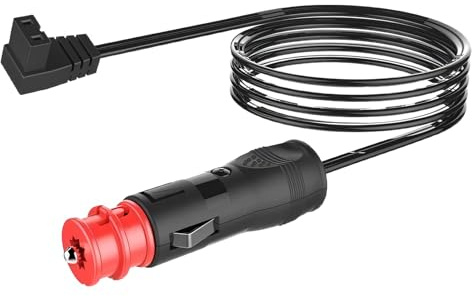 Okaywork Kühlbox Kabel, Kabel für Kfz-Kühlschrank 2 Meter, 12 V DC, für Dometic, Alpicool, Waeco CF, ARB, Setpower, ICECO, Zigarettenanzünder stecker Ersatzkabel Kühlbox Kable