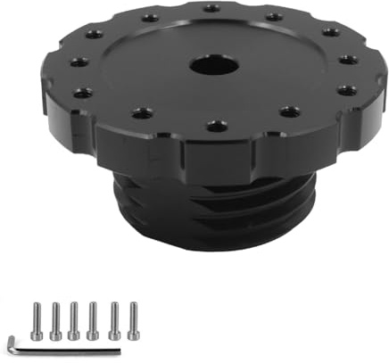 Ludom Adattatore volante in alluminio, adattatore per volante Sim Racing, per T300, T500, TS-PC, TS-XW, T-GT
