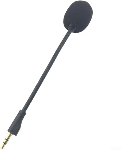 3.5mm Microphone Boom For Arctis 1 Raw Headset, Gaming Headset Microphone Replacement Detachable, Noise Reduction Portable Boom For Streaming
