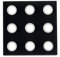 Mepal Topfuntersetzer Domino, Melamine, Schwarz, 16.2 x 16.2 x 0.8 cm