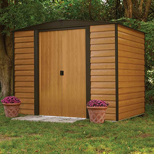 Rowlinson 8 x 6ft Woodvale Metal Shed