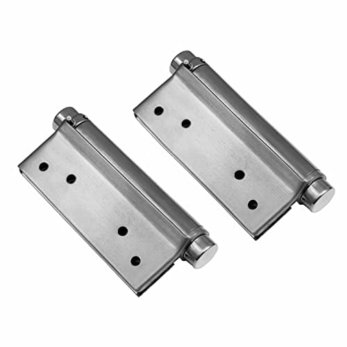 2x Edelstahl 100mm Single Pendeltürscharnier Pendeltürband Schwingtüre Türscharnier Scharnier