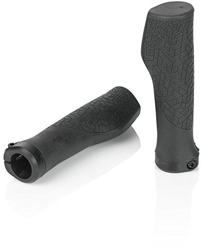 XLC Ergosport Fahrradgriff, schwarz, 138mm