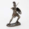 Veronese Design Statue, Hector of Troy Battle Stance, Kaltgussharz, Bronze-Finish, 24 cm, Heimdekoration