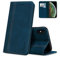 AKABEILA iPhone XS Max Hülle Leder, iPhone XS Max Handyhülle Silikon, Kompatibel für Apple iPhone XS Max Schutzhülle Brieftasche Klapphülle PU Magnetverschluss Kartenfächer Hüllen, Blau