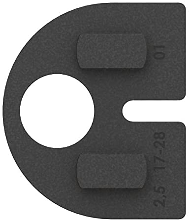 1 par de gomas a abrazaderas de cristal, 50 x 40 x 26 mm, para cristal laminado de 10,76 mm