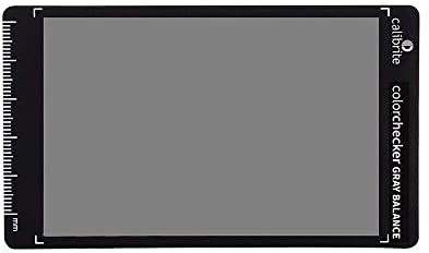Calibrite ColorChecker Gray Balance Mini: 18% Graukarte für korrekte Belichtung in Fotografie und Video, CCGB-MINI