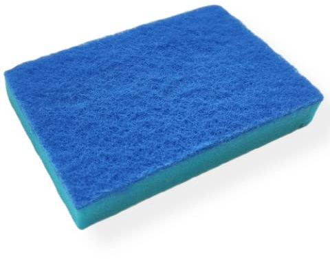 Estropajo Mixto Fibra Azul Extra Grande (15X10X2,50)