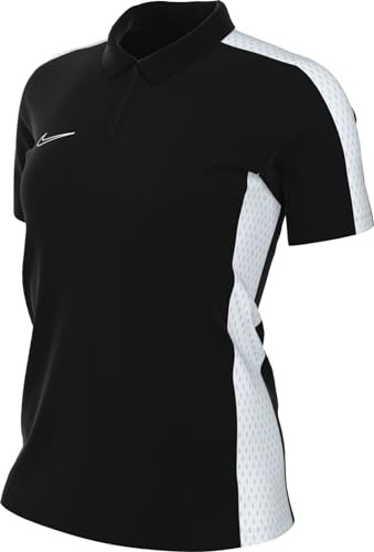 Nike Short-Sleeve Polo W Nk Df Acd23 Polo Ss, Black/White/White, DR1348-010, L