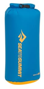Sea to Summit - Evac Dry Bag M 13L - Kompakte Trockentasche - Ultraleicht - Rollverschluss - Recycling-Gewebe - Befestigungspunkt & D-Ring - Wandern - 22 x 20 x 45.9cm - TurkishTile Blue - 72g