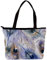 TBOUOBT Handtaschen für Damen Mode Tragetaschen Umhängetasche Satchel Taschen,Pfau Feder abstrakte Kunst modern