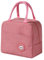 NCQiFei Sac Isotherme Repas 6L, Sac Isotherme Repas Bureau, Petit Panier Repas,Mini Sac à Lunch Isolé en Étanche sac Isotherme Lunch Box Isotherme pour Étudiant Bureau Pique-nique (Rose)