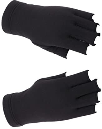 Amosfun Schutz Halbfingerhandschuhe Uv Schutz Leichtes Material Dehnbar Für Outdoor Radfahren Klettern Fitness