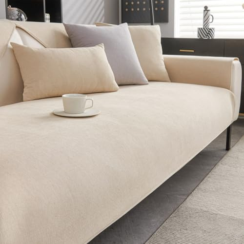 BohrenCL Sofa Überzug, Sofabezug, Sofadecken Für Sitzfläche, Sofaschoner rutschfest, Sofadecke, Sofaschutz Katze Hund, Sofaüberwurf, Couch Überzug U-Form L-Form für 1 2 3 4 Sitzer Sofa 70x180cm