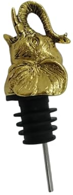 Alipis Alloy Wine Stoppers Elephant Wine Pourer Wine Stopper Pourer Wine Bottle Caps Bottle Stopper