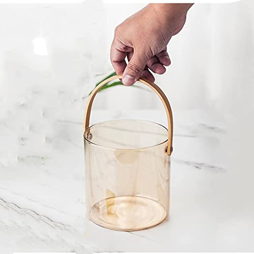 SUNMME Eiskübel, Glas-Eiskübel, Wein-/Bierkühler, kreativer Glas-Eiskübel, Bar, KTV, Gewerbe
