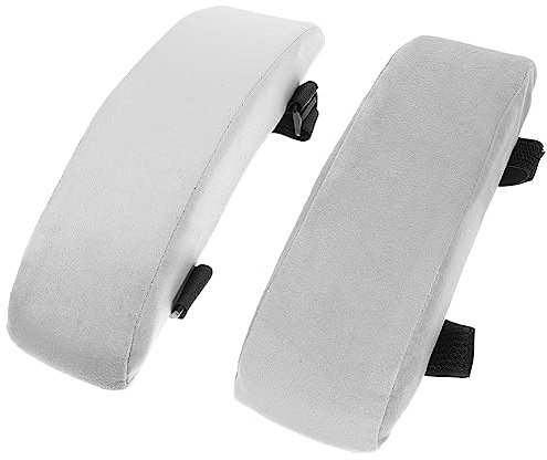 VILLCASE 2pcs Chair Armrest Pads, Office Chair Arm Rest Cover Elbow Pillow, Soft Memory Foam Gaming-Chair Armrest Cushion