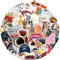 50Pcs Crescent City Stickers Laptop Car Scrapbook Phone Skateboard Suitcase Luggage Bike American TV Series Vinyl Waterproof Aesthetic Personalised Stickers for Teens Boys Girls Adults